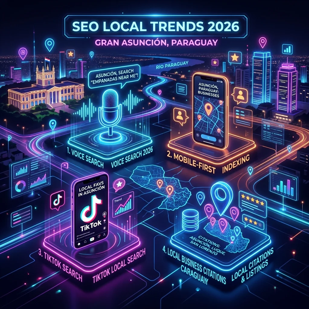 Tendencias SEO Local Paraguay 2026