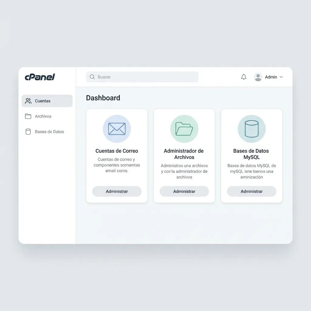 cPanel Dashboard Management